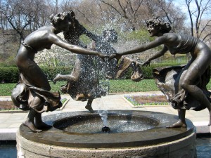 Dancing  Maidens  Conservatory  Garden Central Park, New York